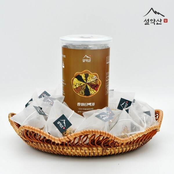설약산 13가지 쌍화차 재료로 만든 쌍화티백차 설기차 삼각티백 1.5g 30개입 | 설악에 약산 설약산 | 간편한 티백형 쌍화차